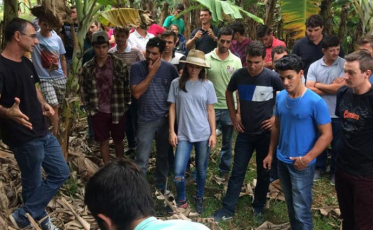 Iniciado curso para jovens agricultores em Araranguá