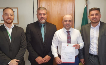 Vice-prefeito de Cocal vai a Brasília em busca de recursos