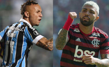 Grêmio e Flamengo começam a definir o brasileiro finalista da Libertadores