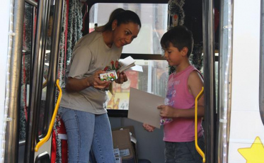 Expresso Natalino continua encantando por Criciúma