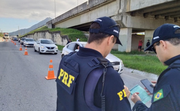 PRF flagra 119 motoristas embriagados no fim de semana