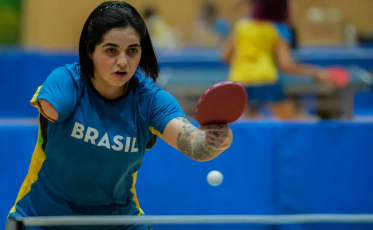  Mesa-tenista Bruna Alexandre faz história nos Jogos de Paris