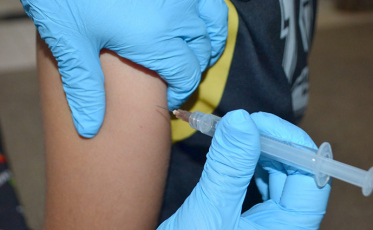 Enfermagem da Unesc a postos para vacinação