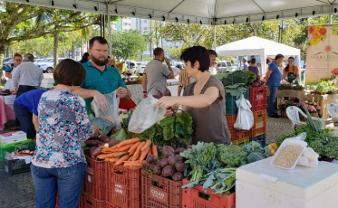 Gastronomia em Pauta direto da Feira da Agricultura Familiar