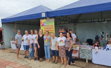Unesc leva Feira da Economia Solidária para Balneário Rincão