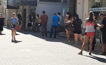 Na Nereu Ramos, 60% com máscaras, 40% sem (VÍDEO)