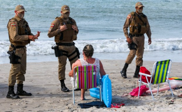 Forças de segurança fiscalizam cumprimento de novo decreto