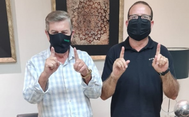 Maneca, do PDT, é o vice de Fontanella em Lauro Müller