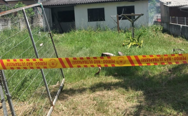 Incêndio em edificação abandonada é registrado em Araranguá