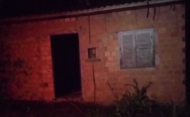 Bombeiros de Urussanga atendem incêndio em Sombrio