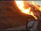 Fogo na Via Rápida (VÍDEO)