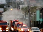 Incêndio é registrado em estabelecimento da Avenida Centenário (VÍDEO)