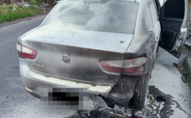 Criciúma: motorista controla incêndio em carro no bairro Boa Vista