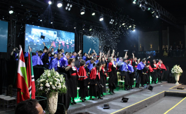 Formatura UniSatc celebra conquista de acadêmicos e traz homenagens