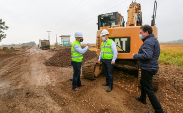 Em visita ao Sul, governador visita obras na Jacob Westrup e Jorge Lacerda