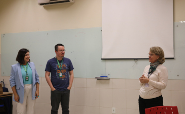 Acadêmicos do UniSatc apresentam experiências gamificadas à Acic