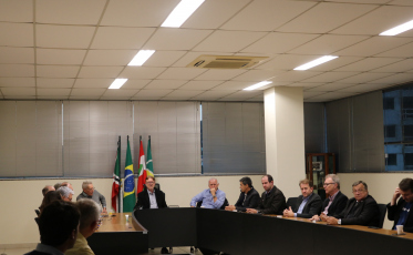 Novas áreas industriais para Criciúma são apresentadas à diretoria da Acic