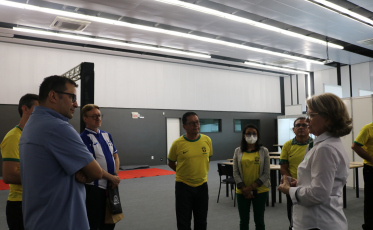 Acic recebe comitiva de Honduras