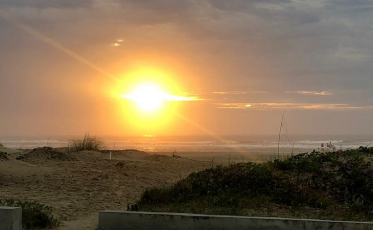 Primeiro do ano de chuva na região 