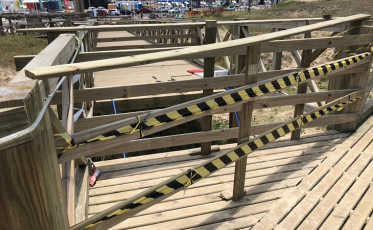 Passarela do Rincão será consertada ainda amanhã 