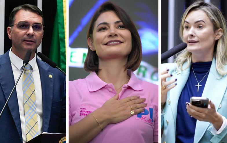 Júlia Zanatta diz que crise entre Michelle e Flávio Bolsonaro é 