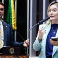Júlia Zanatta se diz “pronta para o combate” após ser indicada como possível vice de Flávio Bolsonaro
