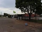 Fim do acampamento em frente ao 28°GAC de Criciúma    