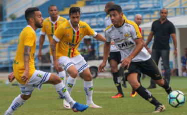 Em 2017, o Criciúma eliminou o Santo André na primeira fase da Copa do Brasil