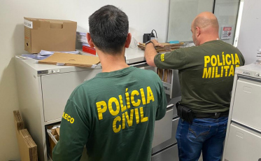 Gaeco cumpre prisão temporária e mandados de busca e apreensão no Sul