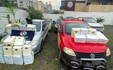 SC-370: PMRv apreende cerca de 1,2 mil garrafas de vinhos e espumantes argentinos