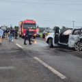 Van atinge carro parado na BR-101 e deixa motorista em estado grave em SC