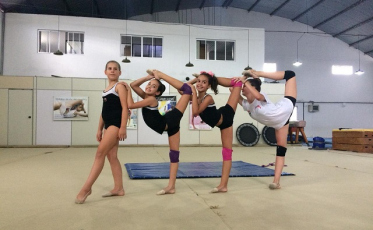 Ginástica rítmica participa de Estadual em Blumenau