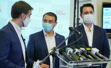 Governadores do Sul unem forças para combater a pandemia