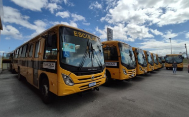 Cidades do Sul são contempladas com ônibus escolares