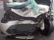 Motorista do Ford Fiesta morreu no hospital, vítima de acidente na BR-101 | Foto: CBMSC/4oito