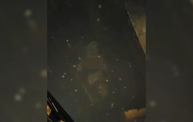 Vídeo: Temporal com granizo marca a madrugada em Criciúma
