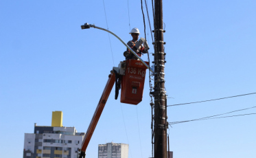 Criciúma: projeto de iluminação pública em LED deve ficar pronto até setembro