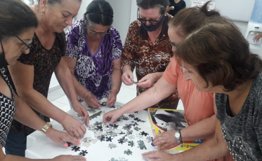 Emoção marca volta do rupo da terceira idade em Cocal do Sul