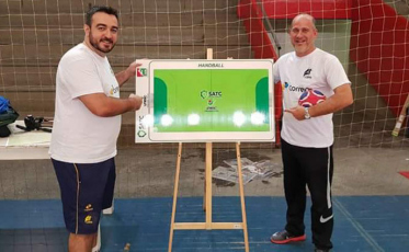 Acampamento regional de melhoria técnica reúne atletas do handebol