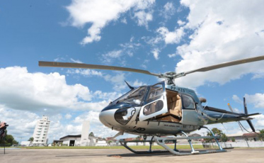 Helicóptero que atende o governador transportará órgãos