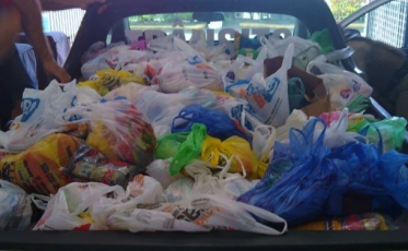 Heriberto Hülse arrecada 600kg de alimentos com a Supercopa sub-20