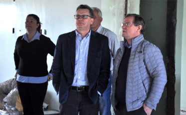 Obras no Hospital São Donato avançam em ritmo acelerado no primeiro mês