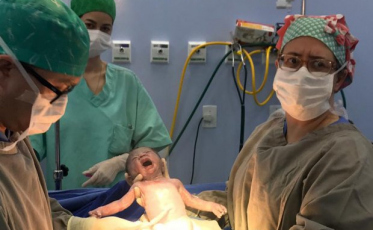 Hospital Materno-Infantil de Criciúma registra nascimento de bebê número dois mil