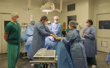 Cirurgia inédita para a captação de órgãos é realizada no HRA