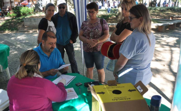 HSD abre semana da enfermagem com participação na praça