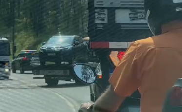 Polícia encontra HR-V abandonado em Içara; suspeita é de que o veículo teria sido utilizado no sequestro de criança