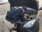 PRF de Tubarão apreende carro roubado há dois anos no Rio Grande do Sul