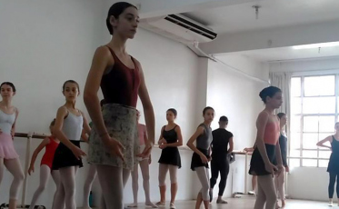 Alunas da Cia de Balé de Içara participam de cursos no RS e SP