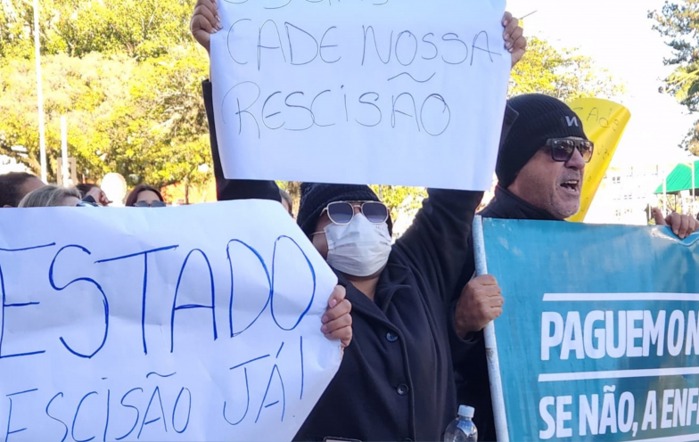 Governador será recebido em Criciúma com protesto de trabalhadores do Hospital Santa Catarina