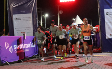 Corredores encaram percurso desafiador na Track & Field Night Fall Run